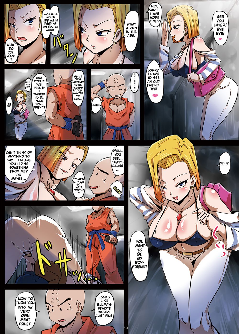 Hentai Manga Comic-The Plan to Subjugate 18 -Bulma and Krillin's Conspiracy to Turn 18 Into a Sex Slave-v22m-Read-11